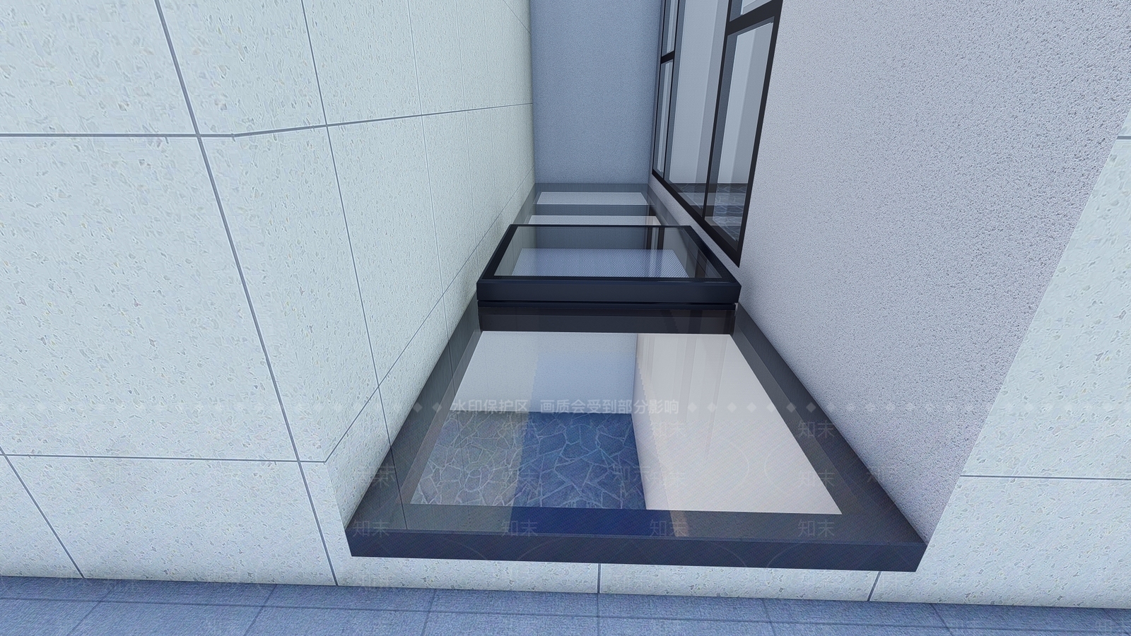 现代别墅SU模型下载【ID:1163006085】