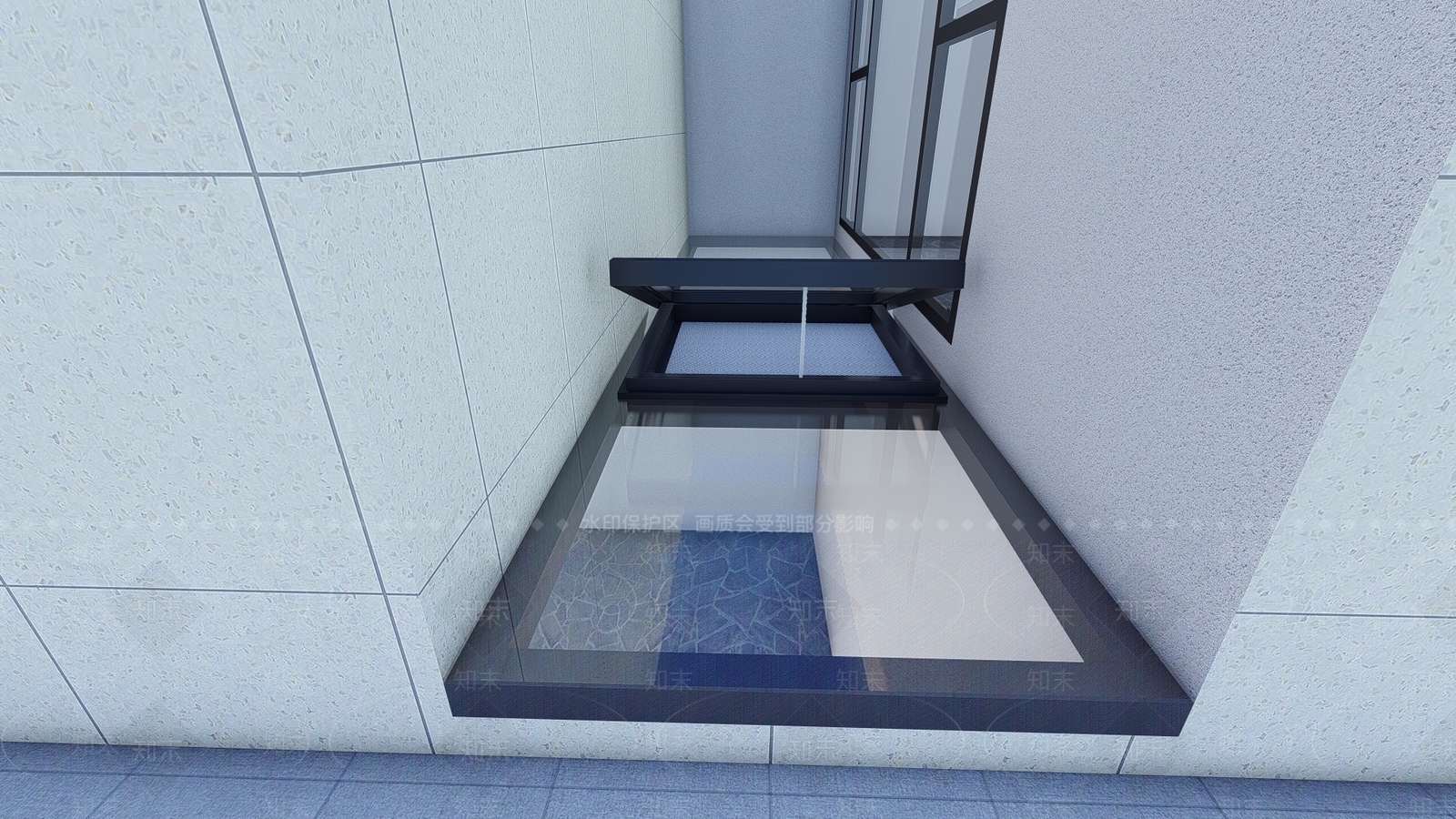 现代别墅SU模型下载【ID:1163006085】