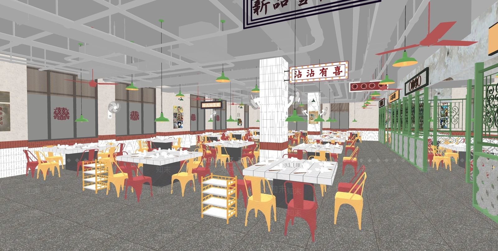 现代其他店铺SU模型下载【ID:1163006790】