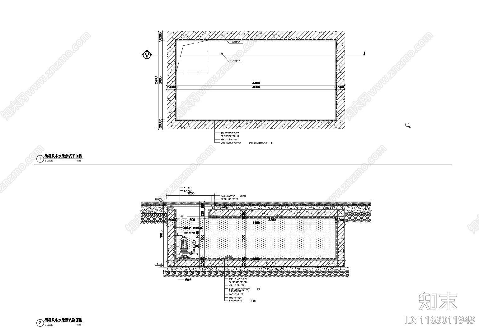 现代简约商业景观cad施工图下载【ID:1163011949】