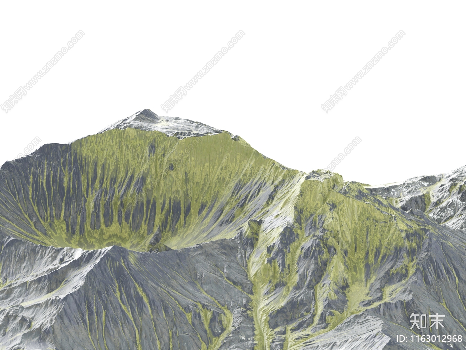 现代假山水景3D模型下载【ID:1163012968】