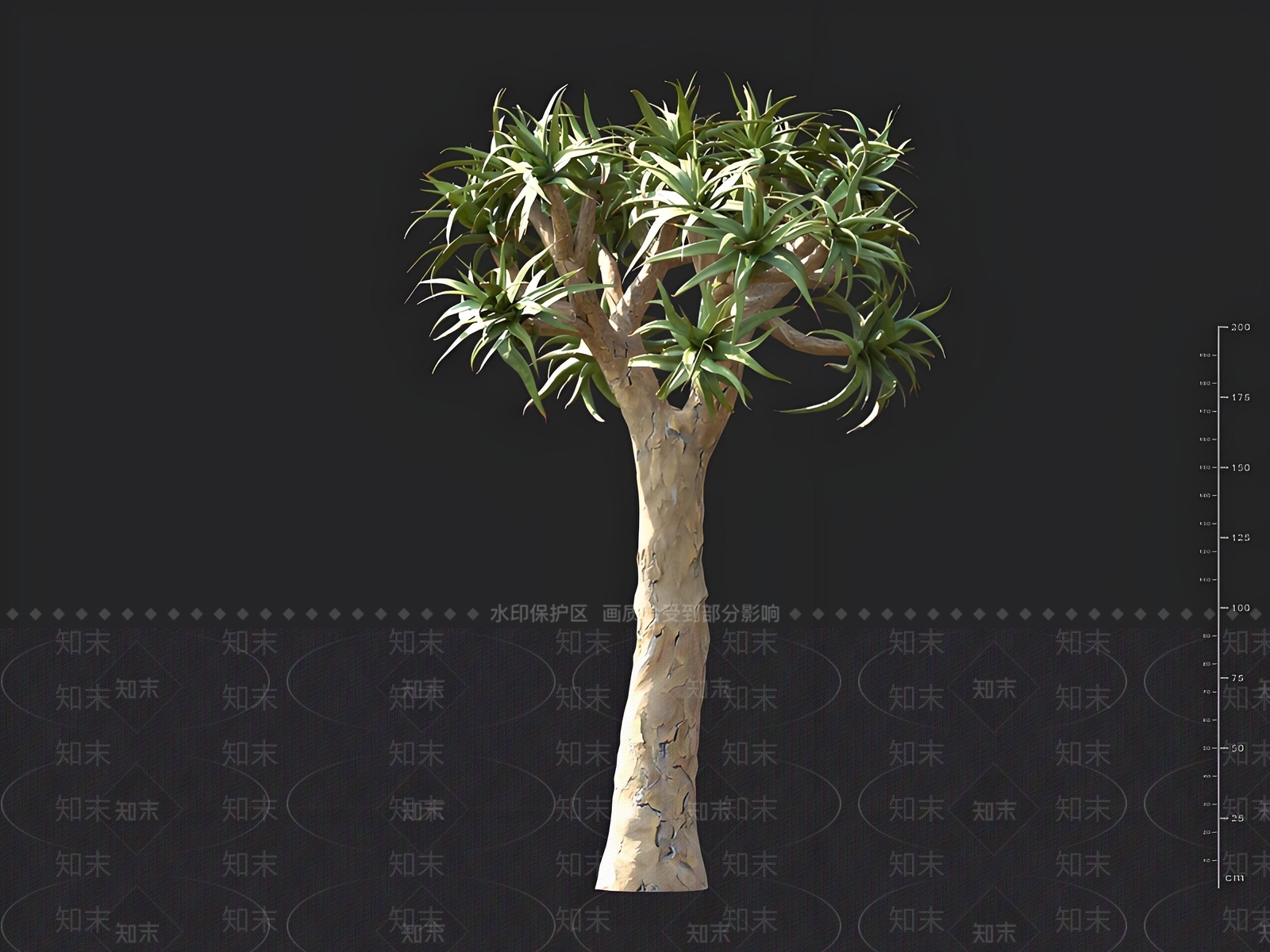 景观树3D模型下载【ID:1163013449】