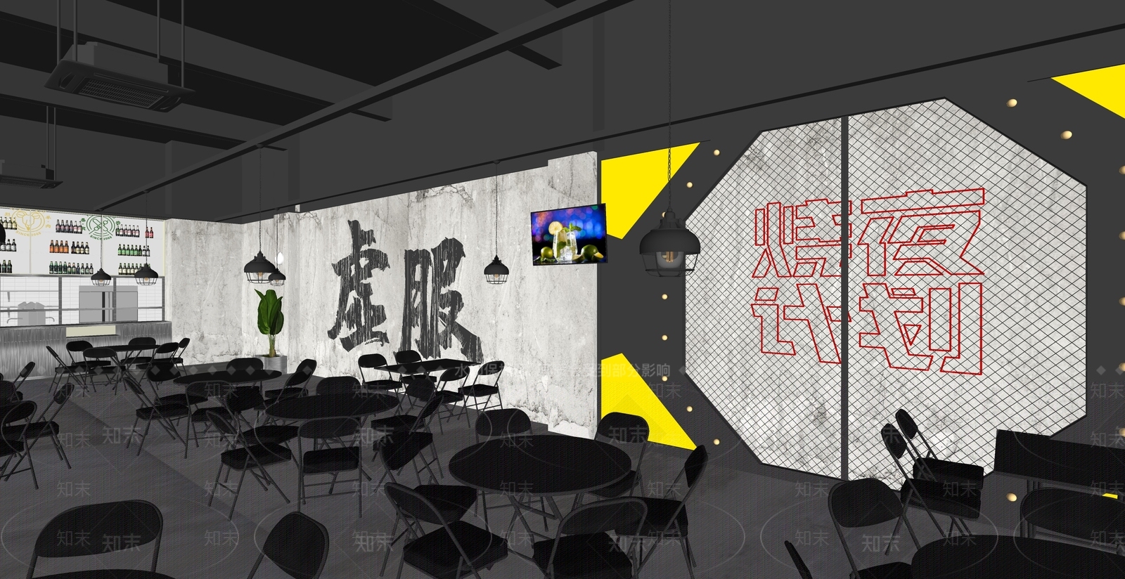 现代其他店铺SU模型下载【ID:1163014880】