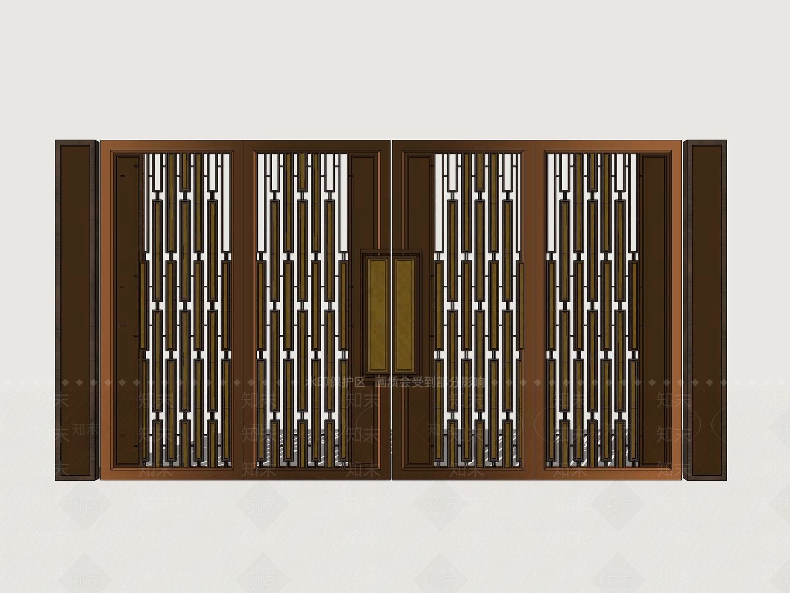 现代其他门SU模型下载【ID:1163016024】