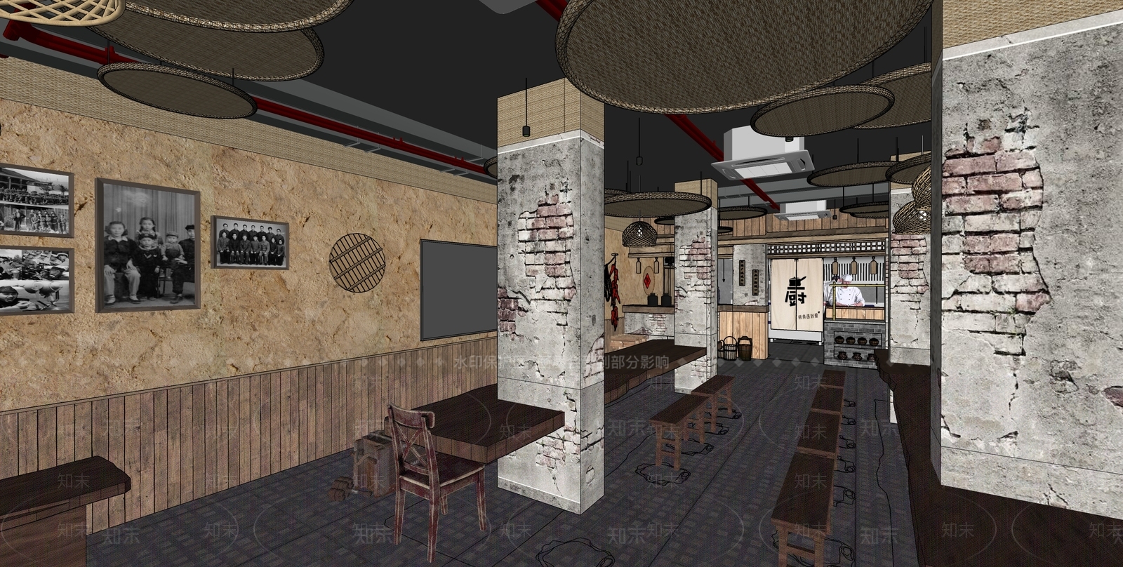 现代其他店铺SU模型下载【ID:1163016698】