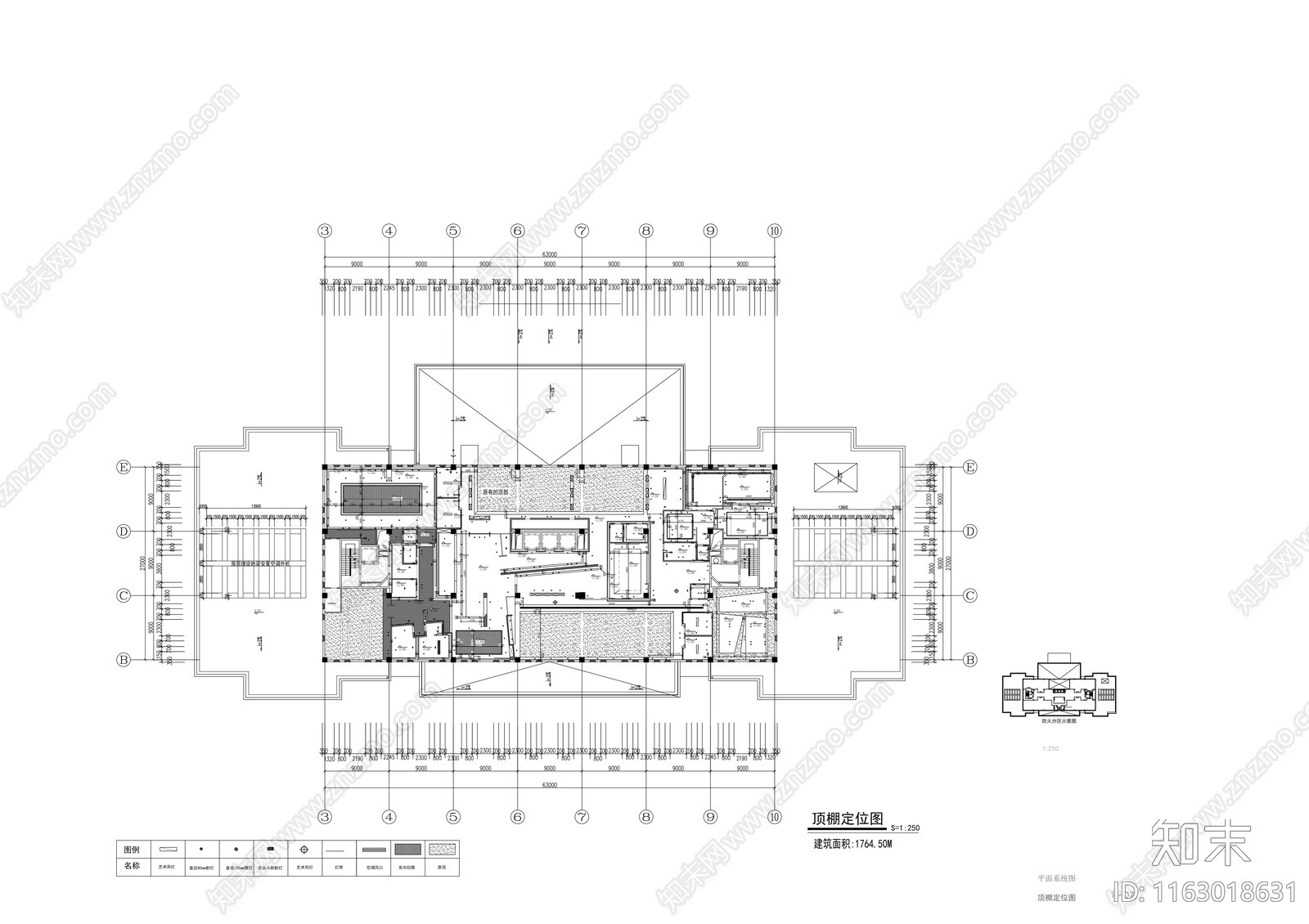 现代整体办公空间cad施工图下载【ID:1163018631】