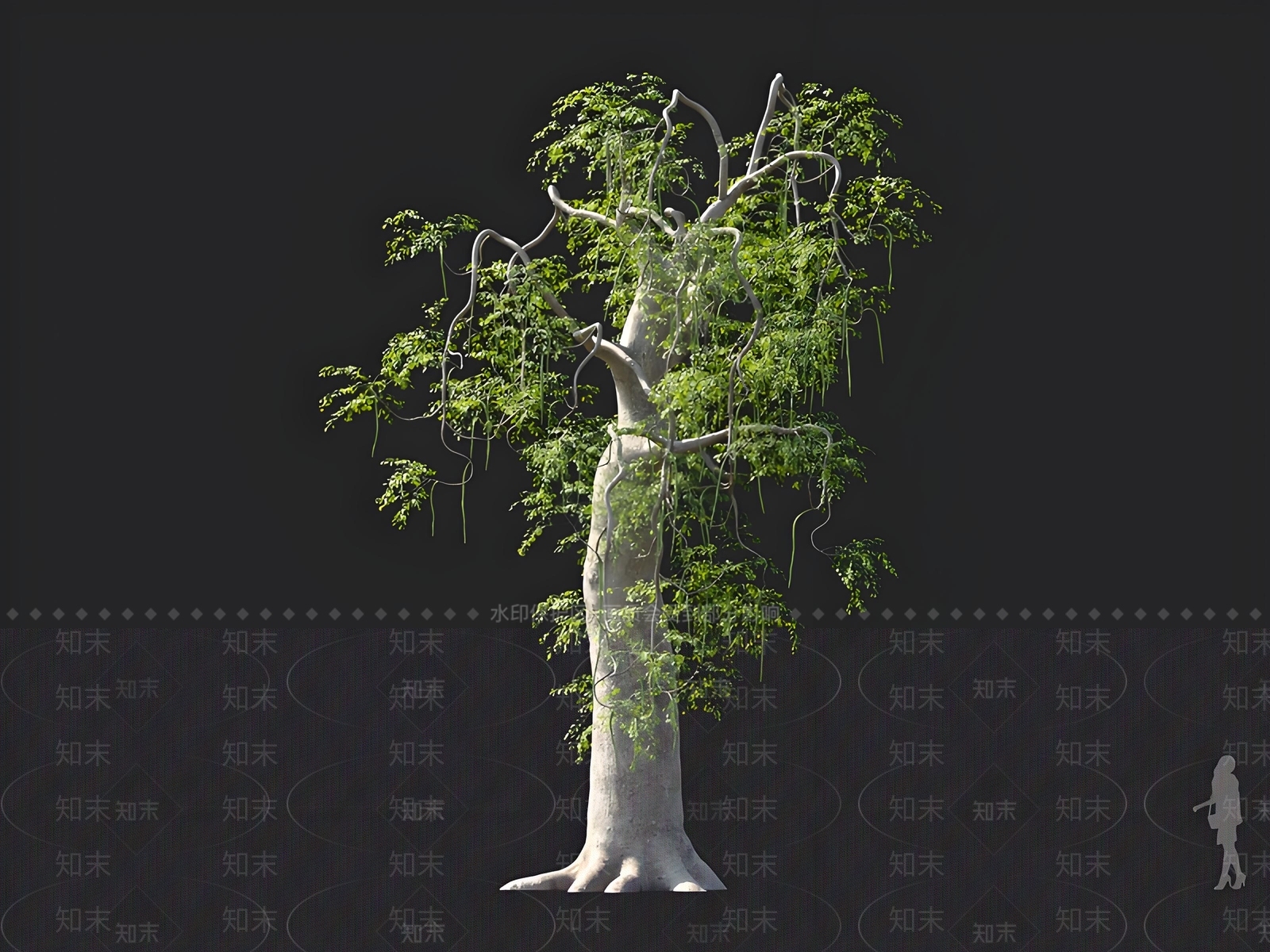 景观树3D模型下载【ID:1163031341】