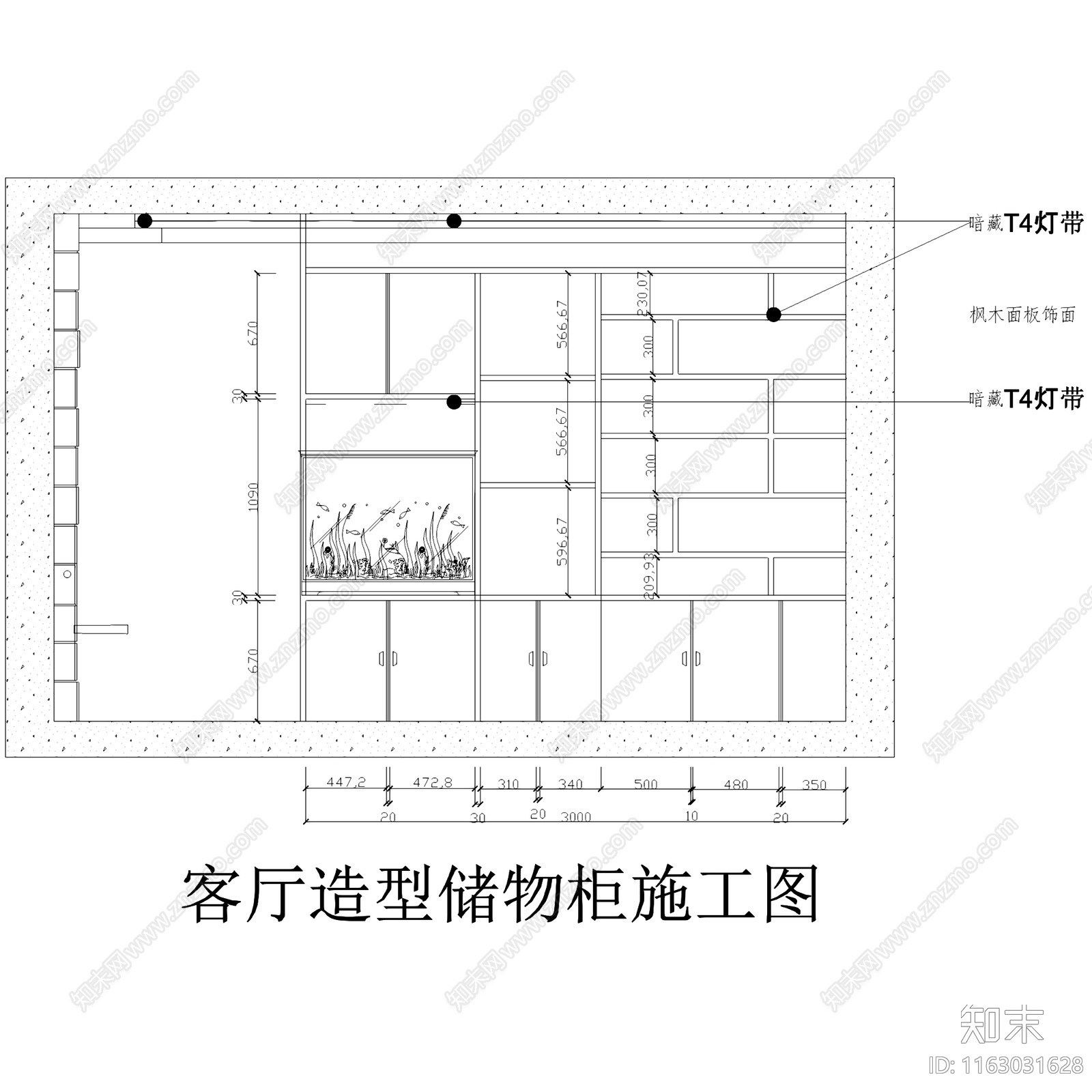 现代简约二层复式跃层室内家装cad施工图下载【ID:1163031628】