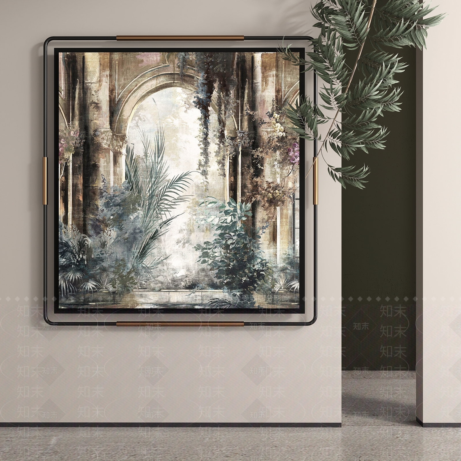 欧式美式挂画SU模型下载【ID:1163042751】