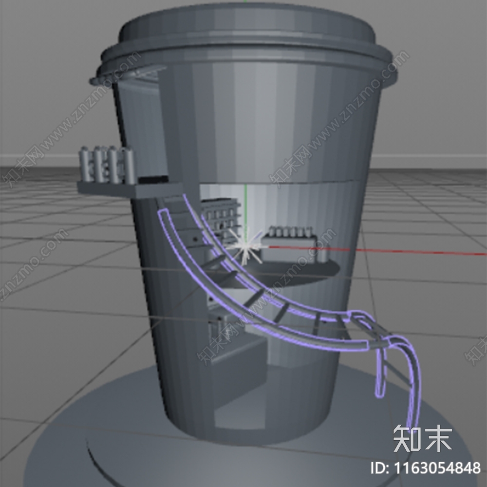 茶具3D模型下载【ID:1163054848】