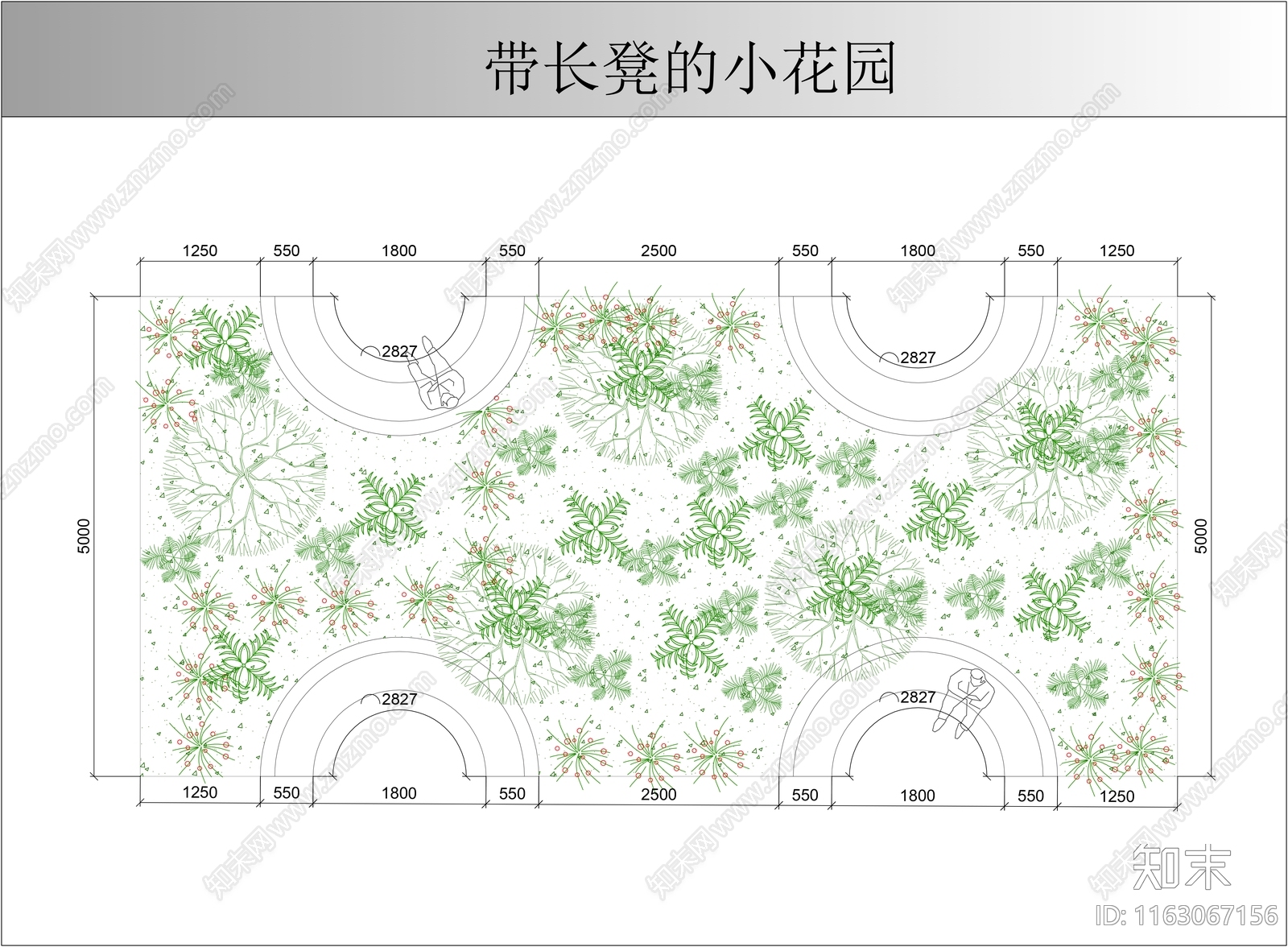 景观平面图cad施工图下载【ID:1163067156】