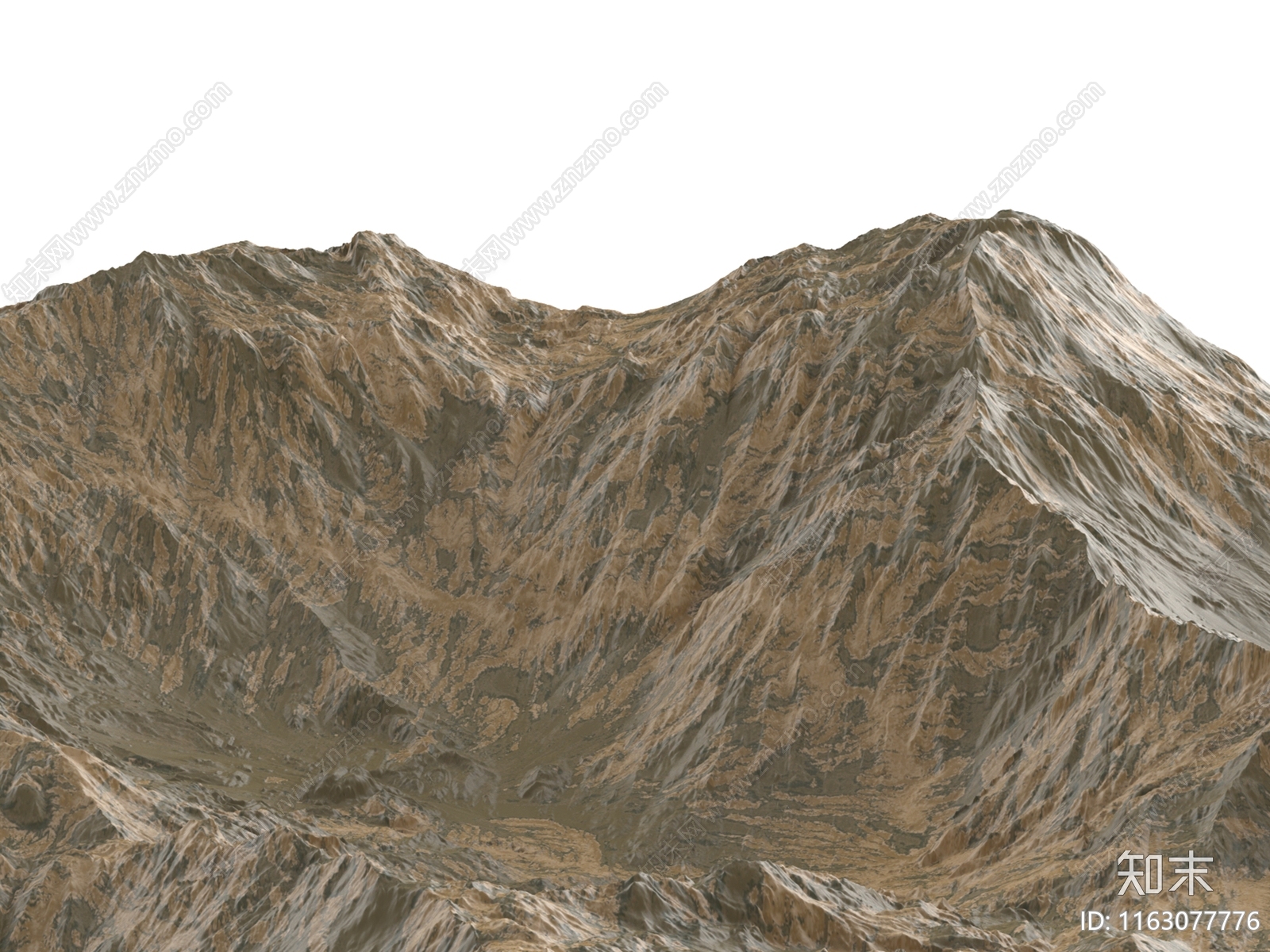 现代假山水景3D模型下载【ID:1163077776】