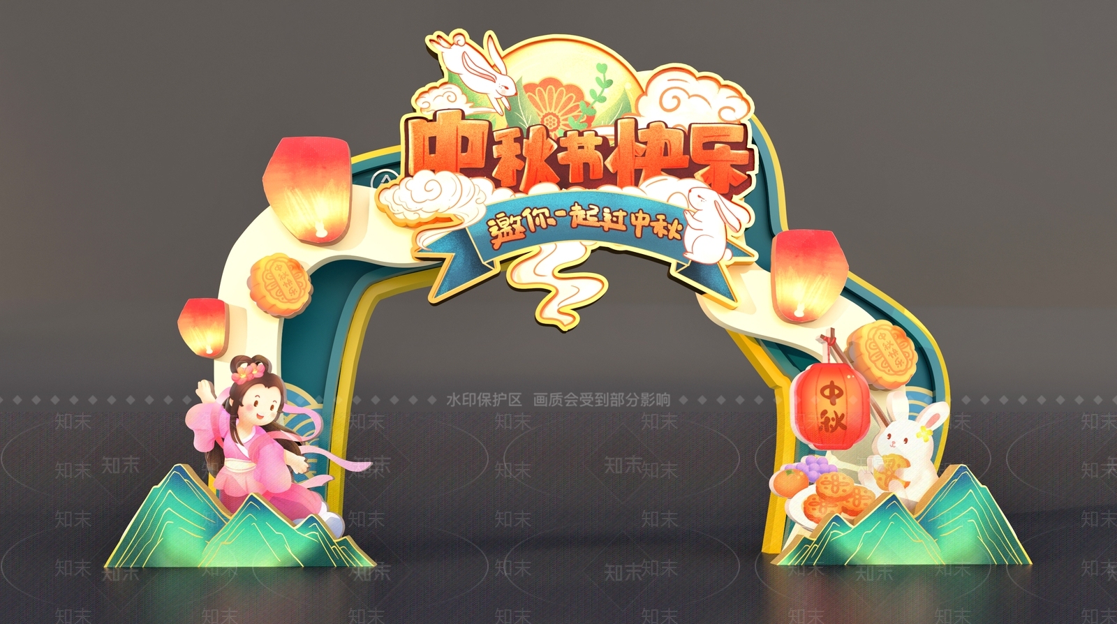新中式中式其他门SU模型下载【ID:1163085587】