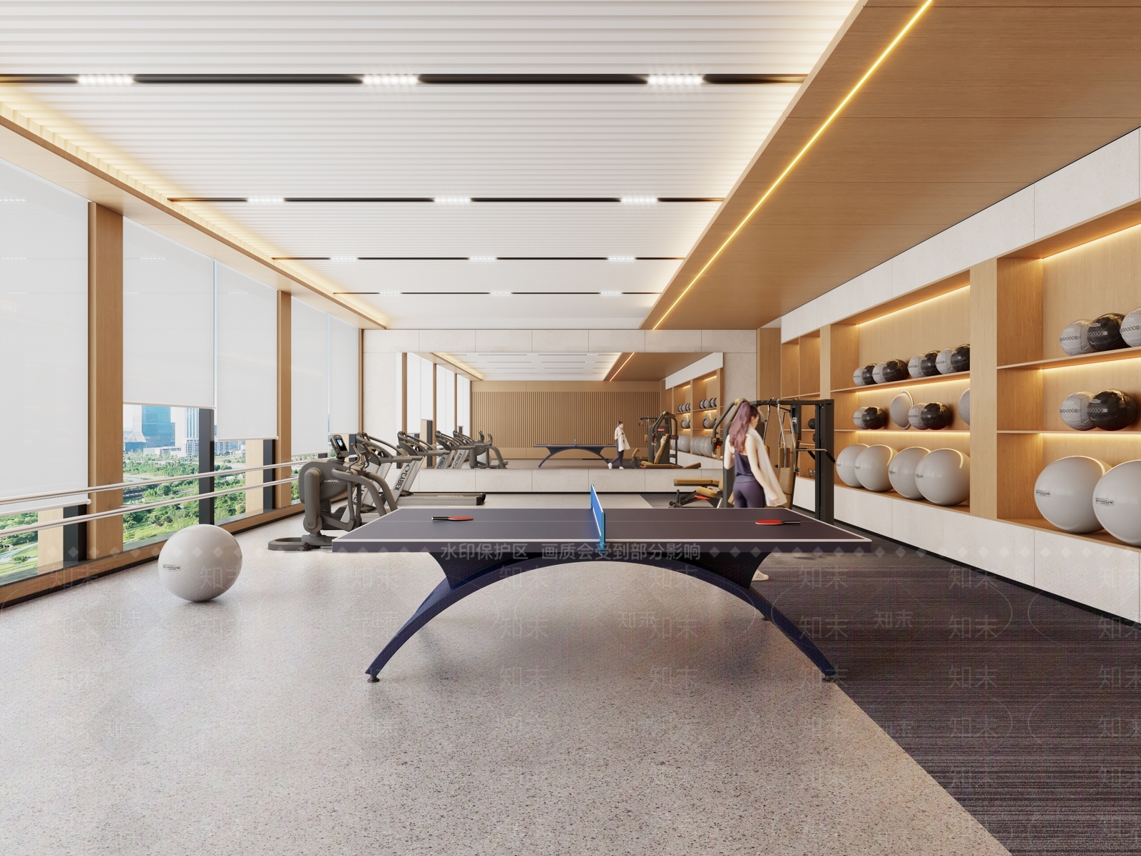 现代极简其他办公空间3D模型下载【ID:1163093166】
