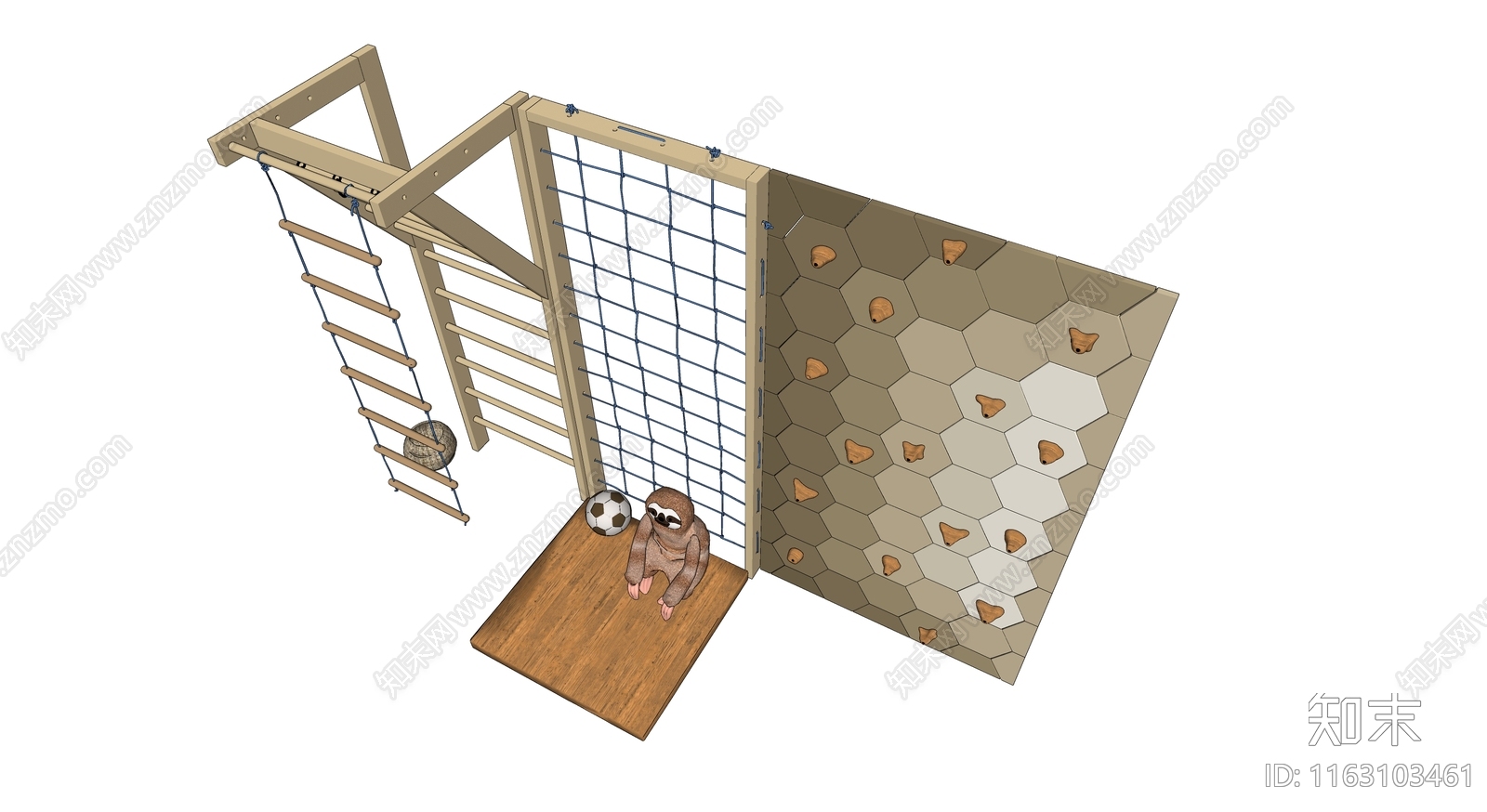 欧式奶油家居卧室SU模型下载【ID:1163103461】