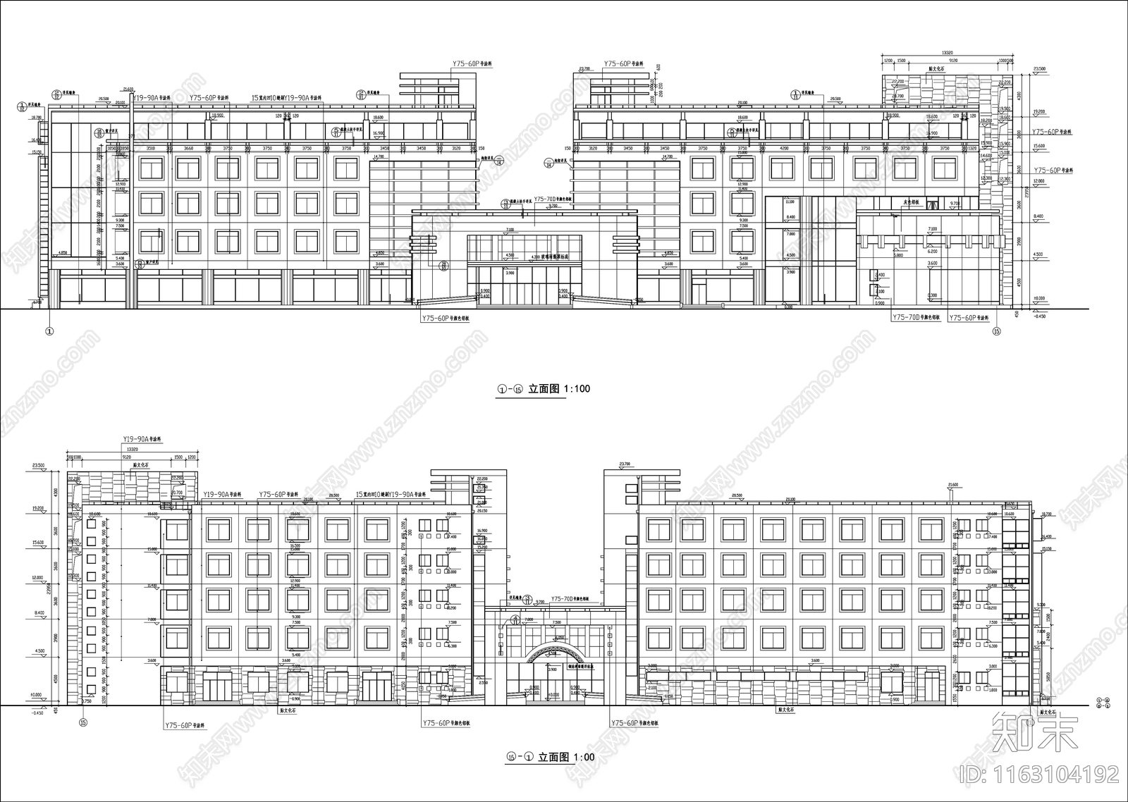 现代其他公共建筑cad施工图下载【ID:1163104192】