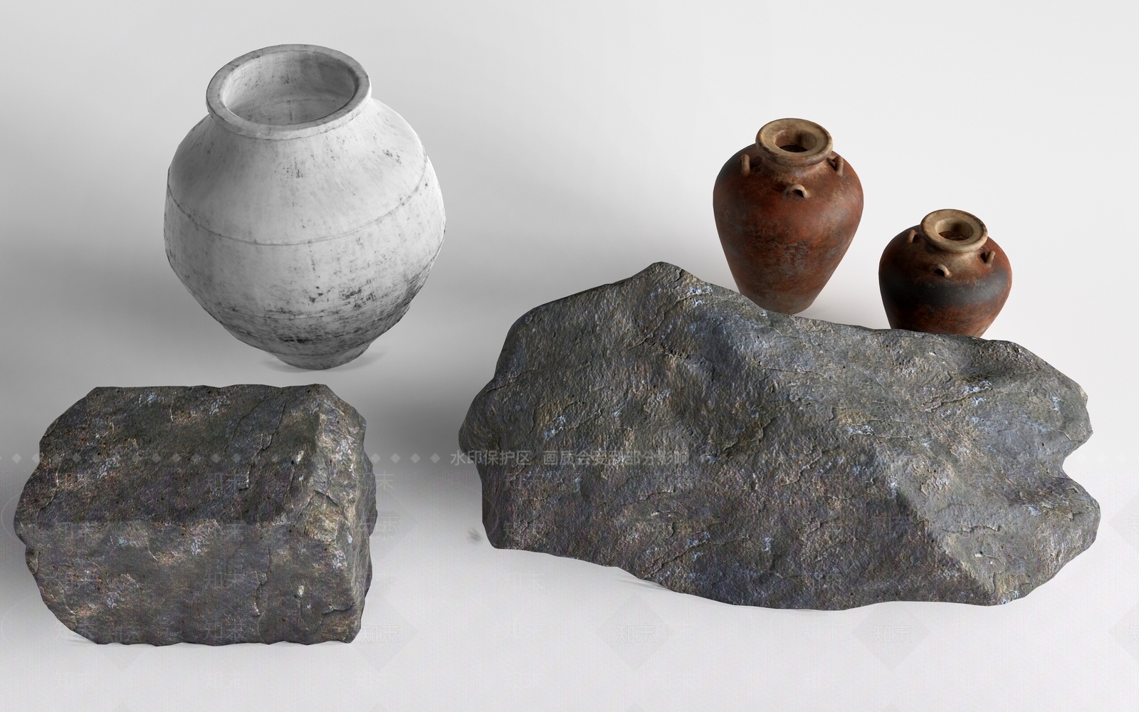 现代其他景观小品3D模型下载【ID:1163109402】