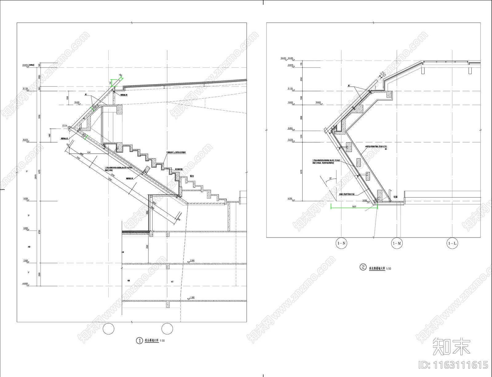 现代其他建筑cad施工图下载【ID:1163111615】