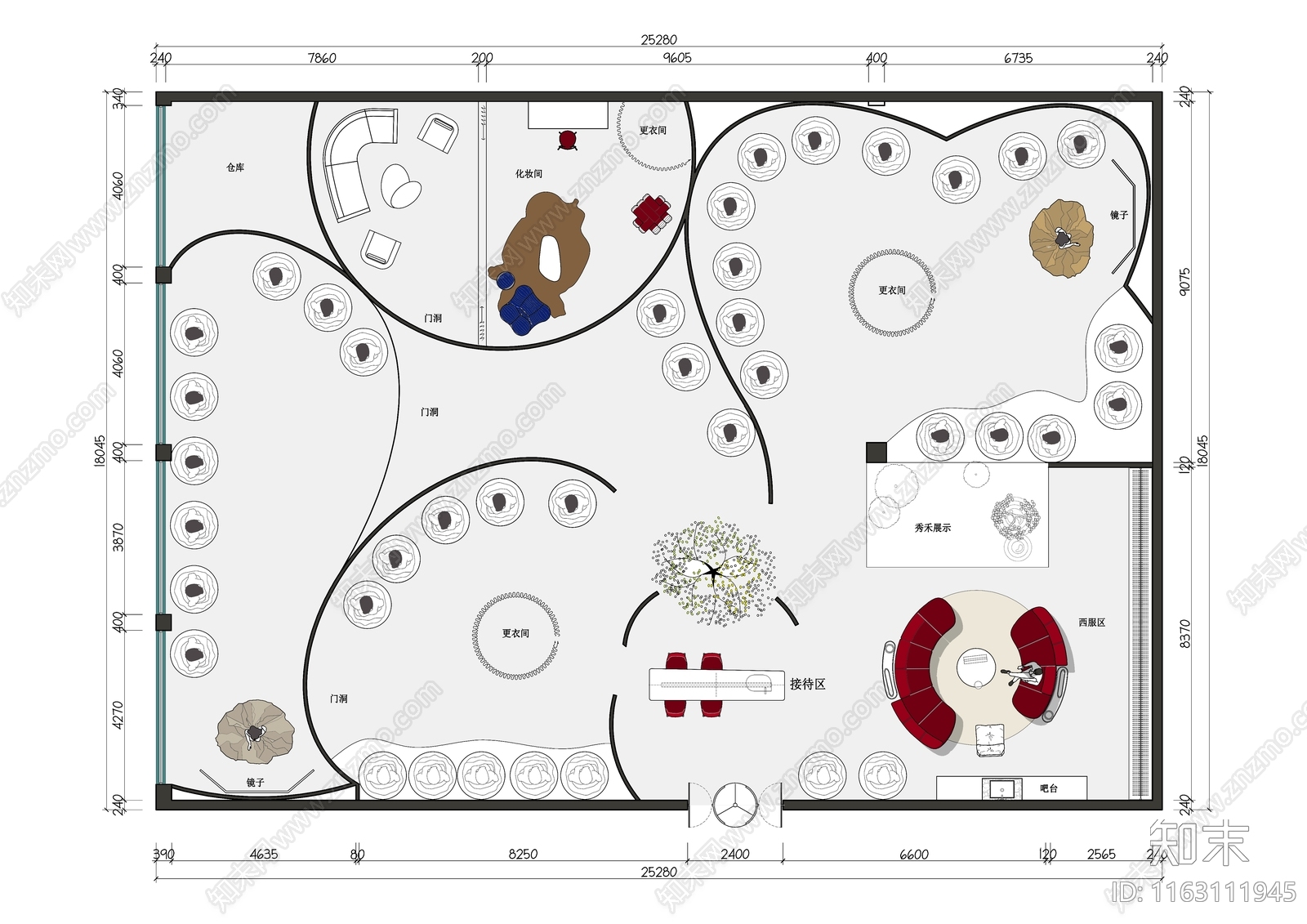工装平面图施工图下载【ID:1163111945】
