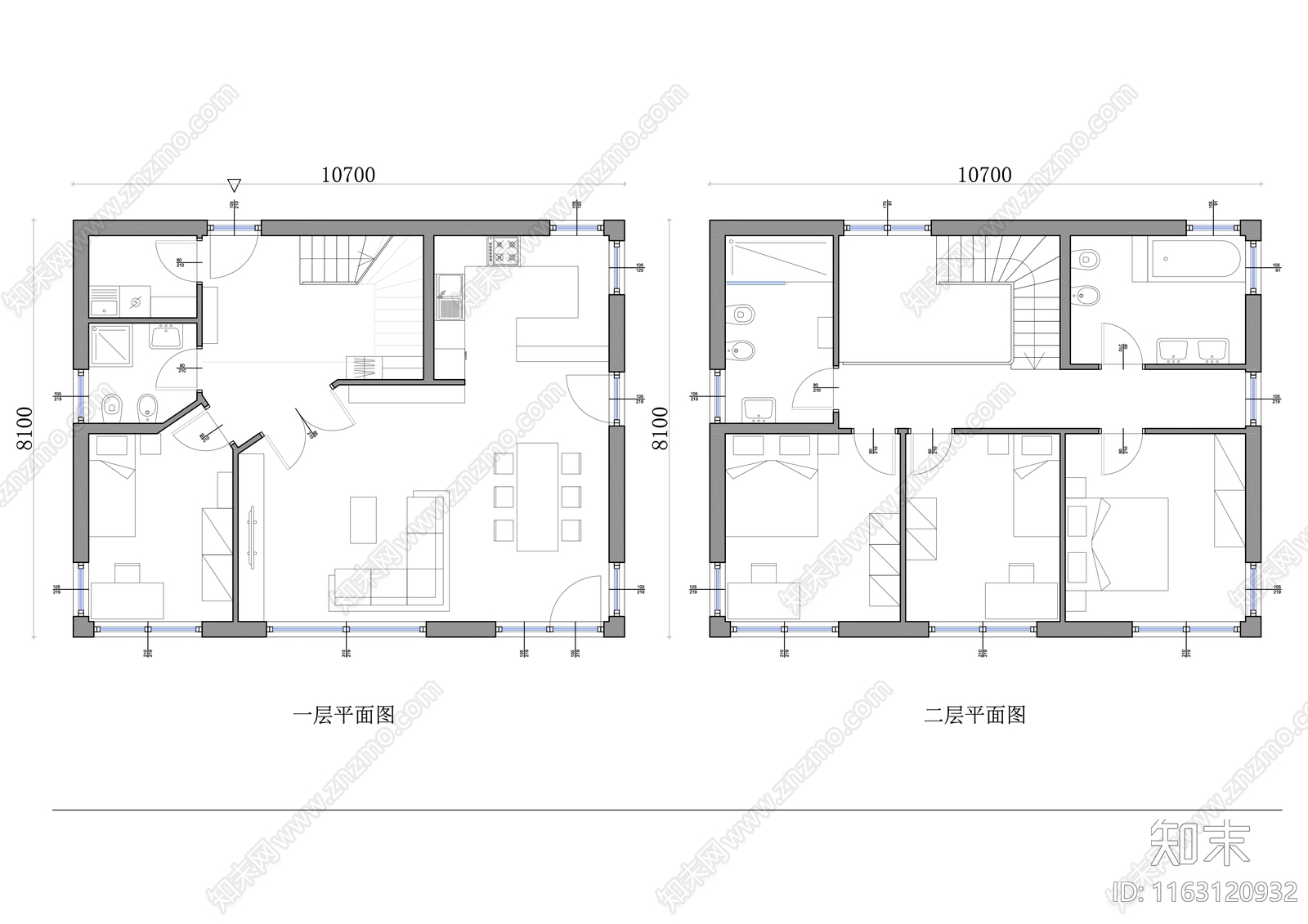 户型优化施工图下载【ID:1163120932】