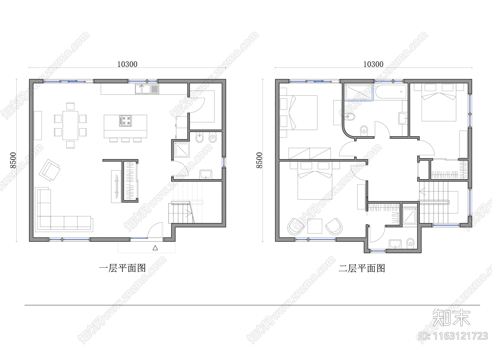 户型优化施工图下载【ID:1163121723】