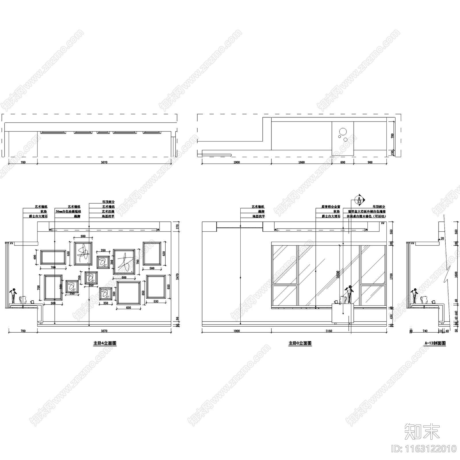 现代简约二层复式跃层室内家装cad施工图下载【ID:1163122010】