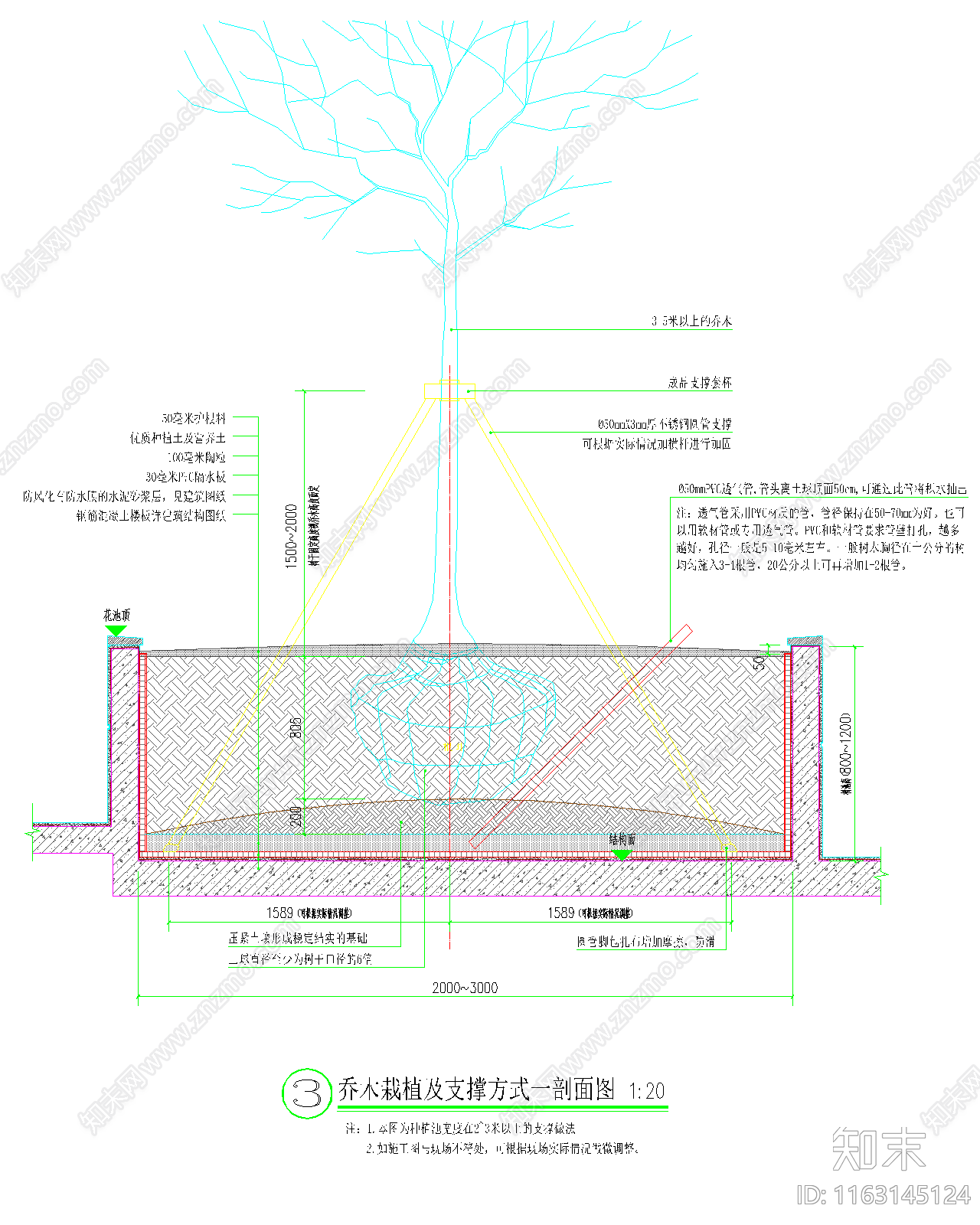 现代综合景观节点详图施工图下载【ID:1163145124】