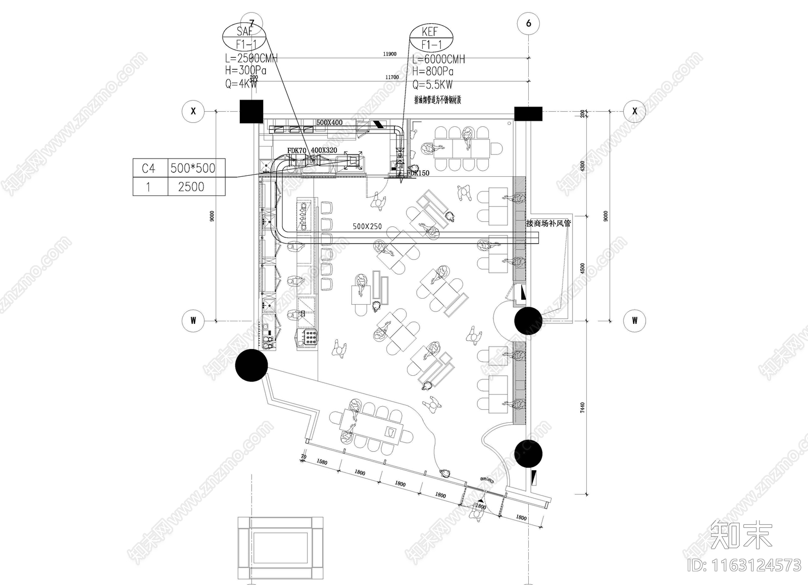 暖通图施工图下载【ID:1163124573】
