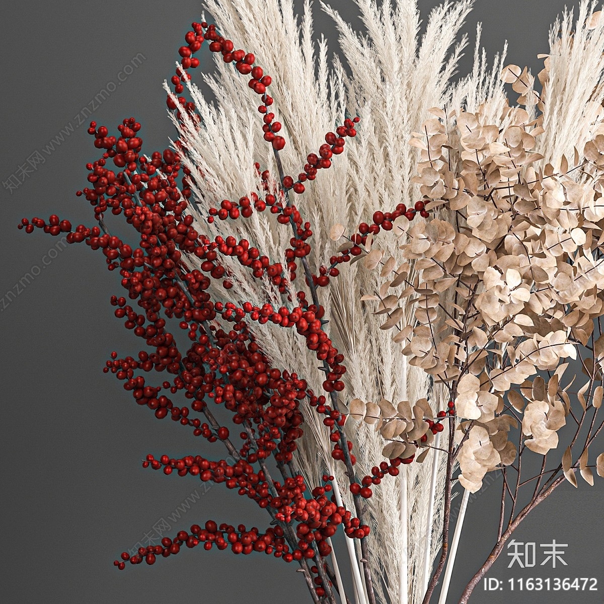 现代花艺3D模型下载【ID:1163136472】