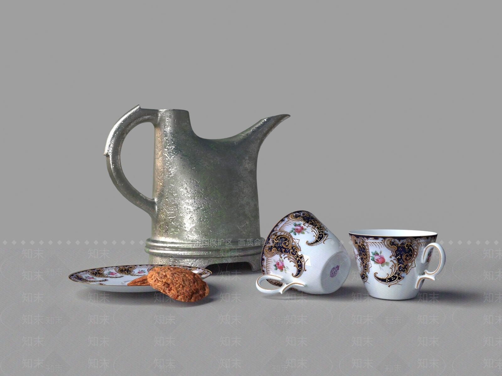餐具3D模型下载【ID:1163137606】