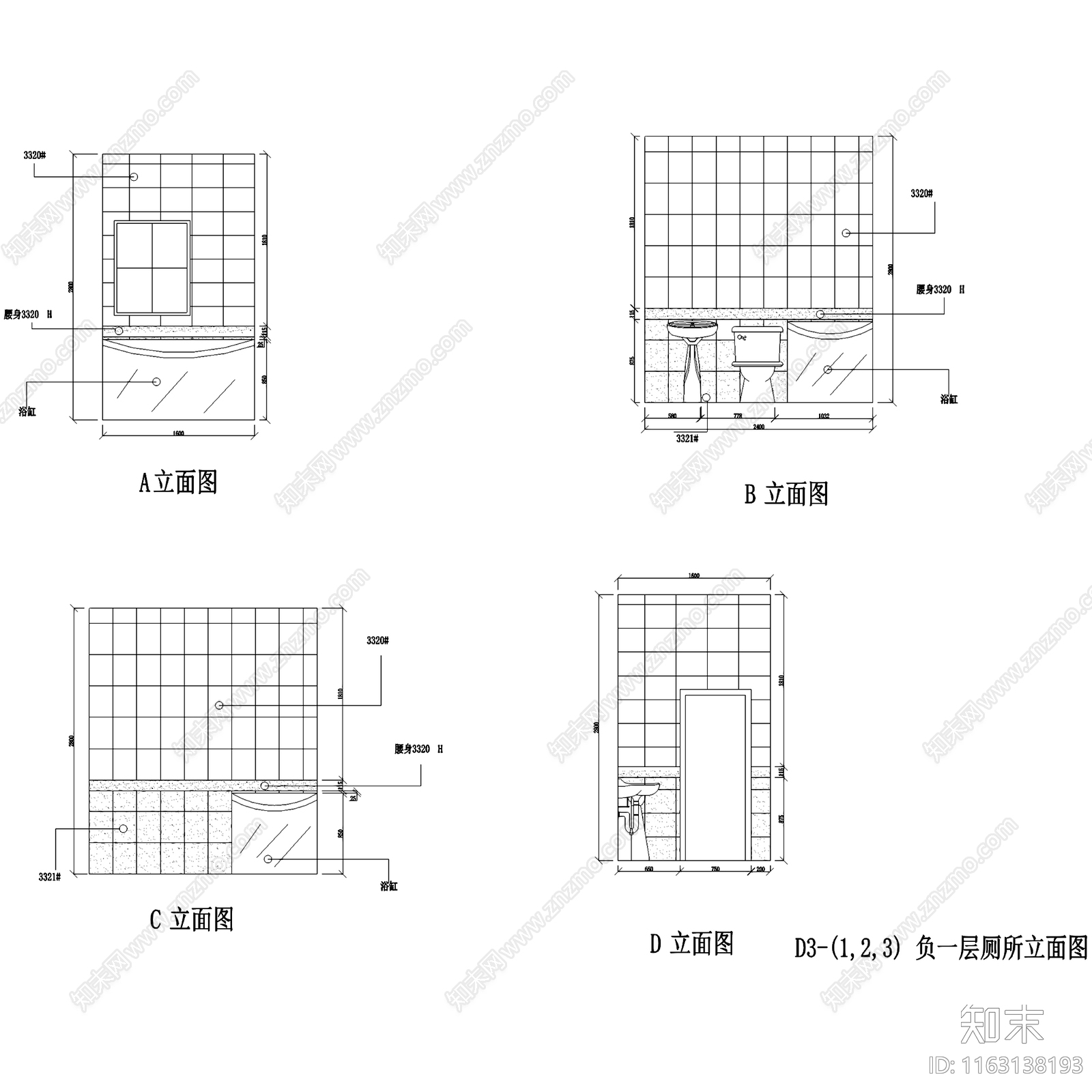 简欧欧式海派1928二层别墅室内家装cad施工图下载【ID:1163138193】