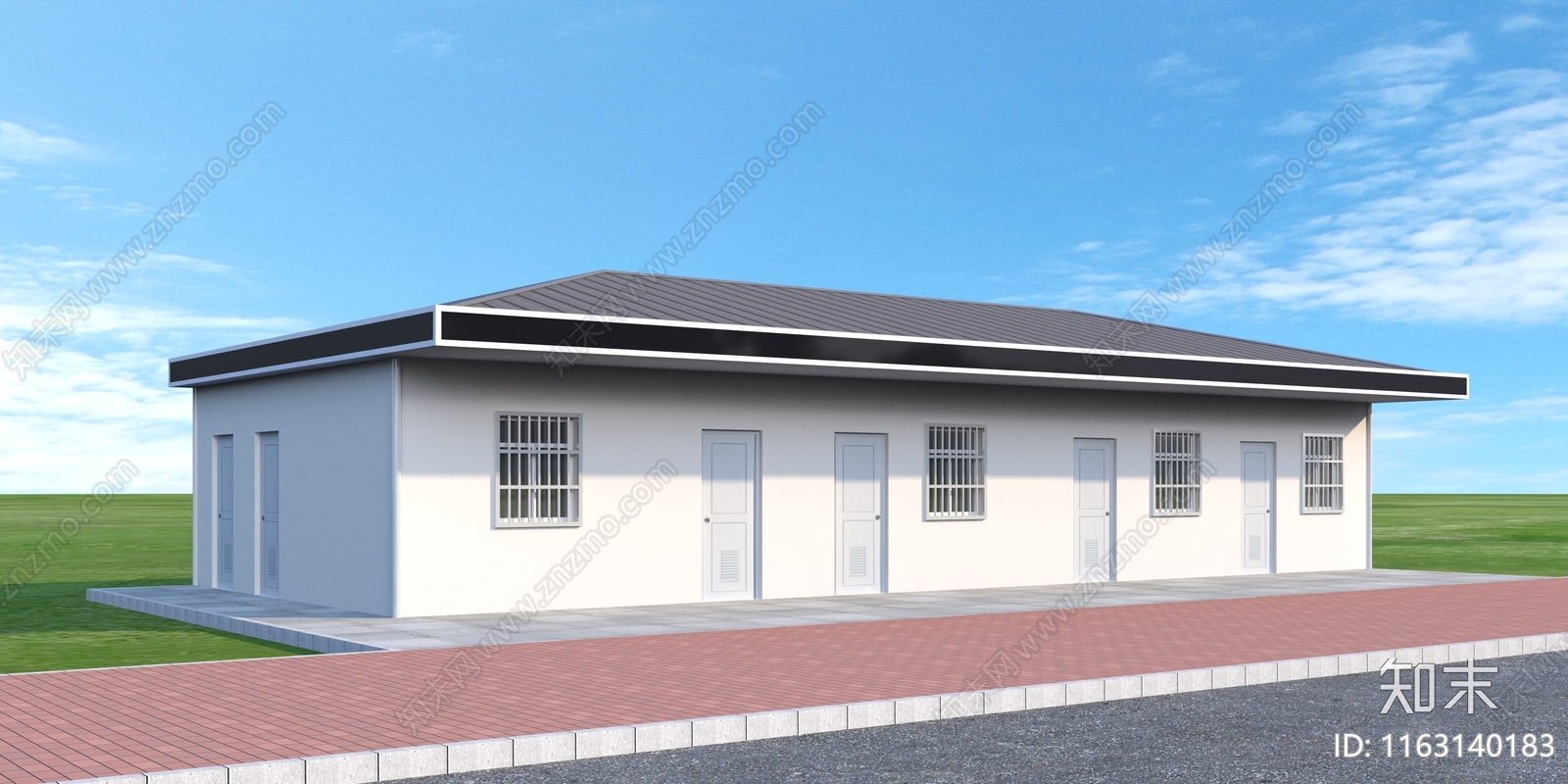 现代其他建筑施工图下载【ID:1163140183】