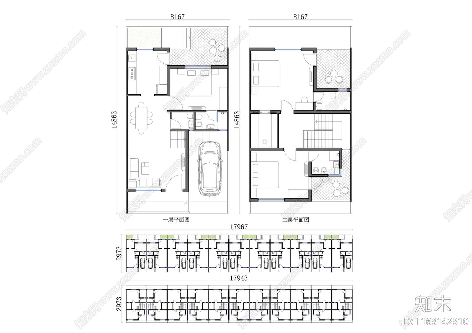 户型优化cad施工图下载【ID:1163142310】