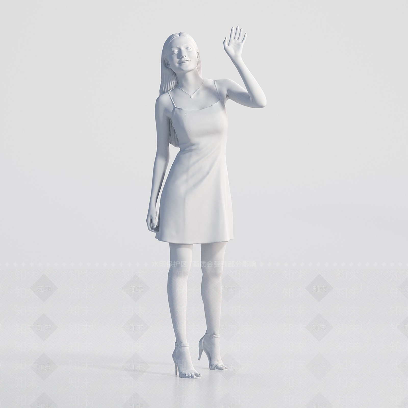 女人3D模型下载【ID:1163172995】