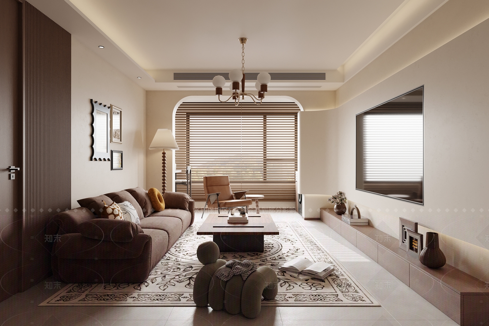 复古家居餐厅3D模型下载【ID:1214622401】