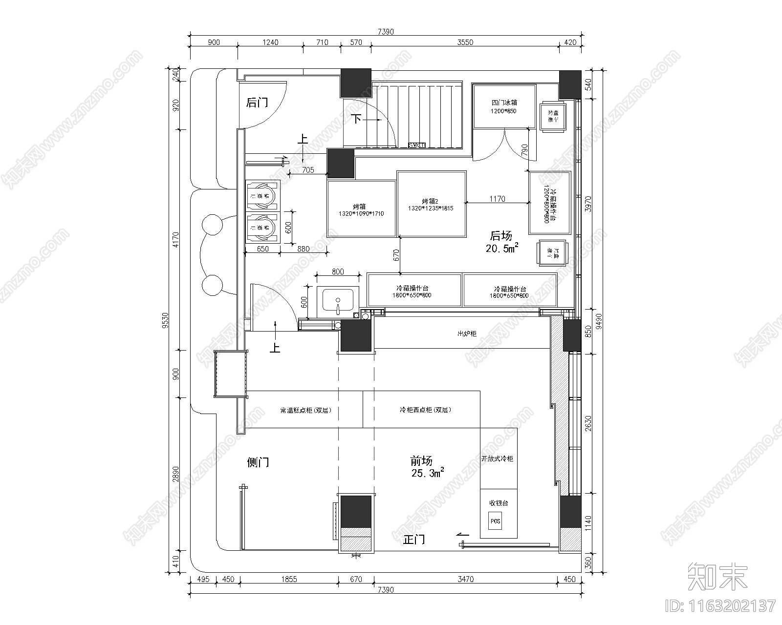 现代其他商业建筑cad施工图下载【ID:1163202137】