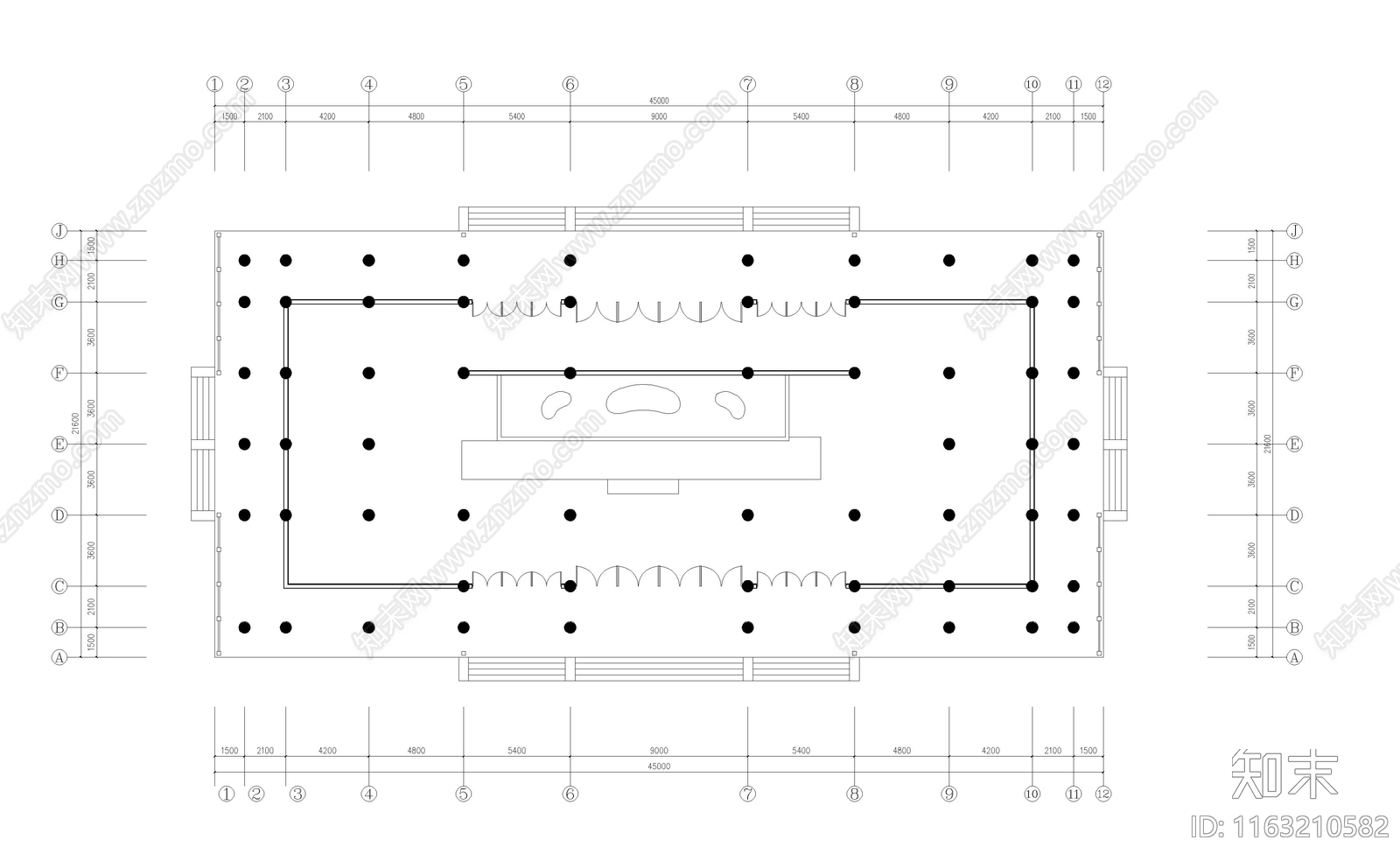 其他古建cad施工图下载【ID:1163210582】