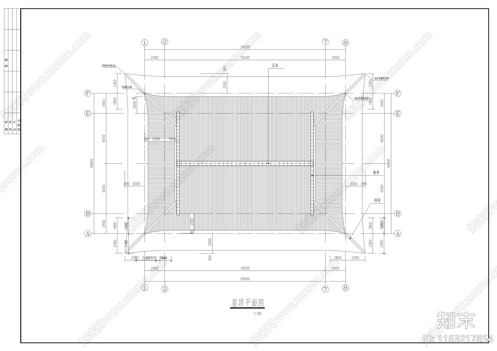 其他古建cad施工图下载【ID:1163217854】