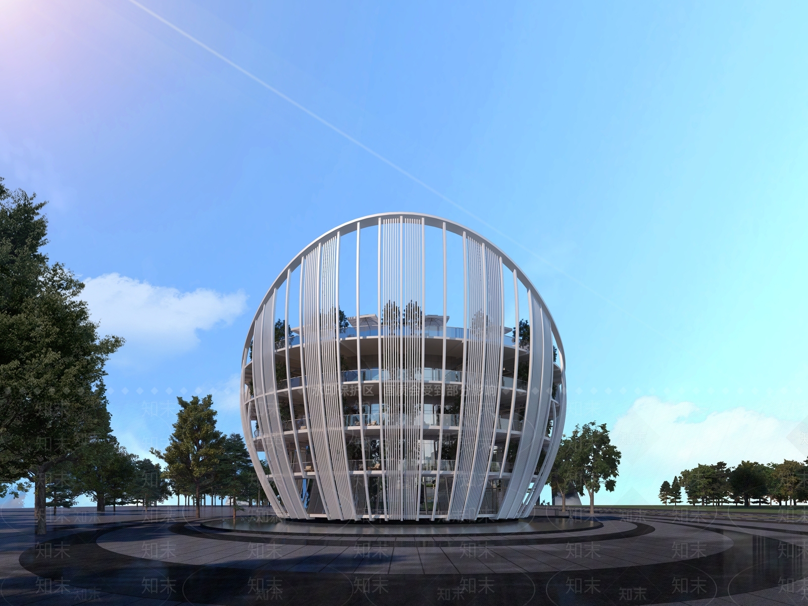 新中式现代中餐厅3D模型下载【ID:1163245565】