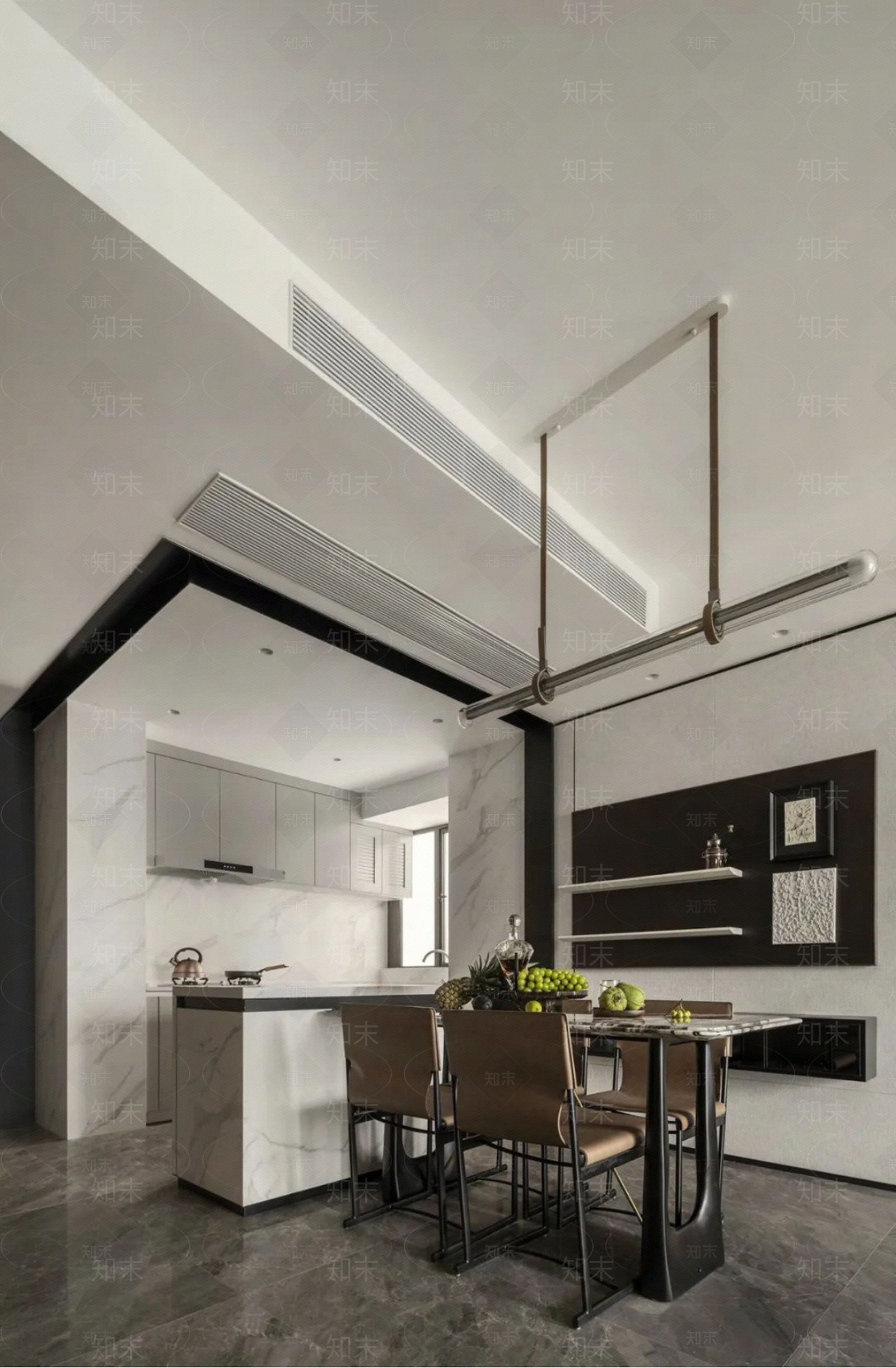 现代餐厅贴图下载【ID:1163265977】