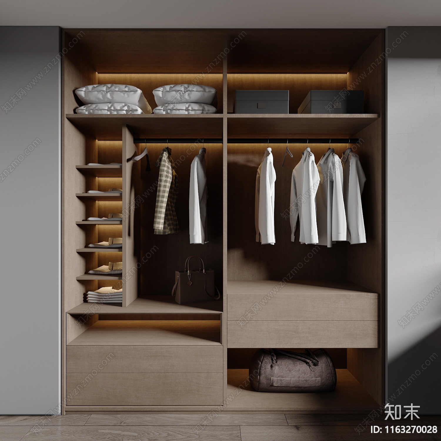 衣服SU模型下载【ID:1163270028】