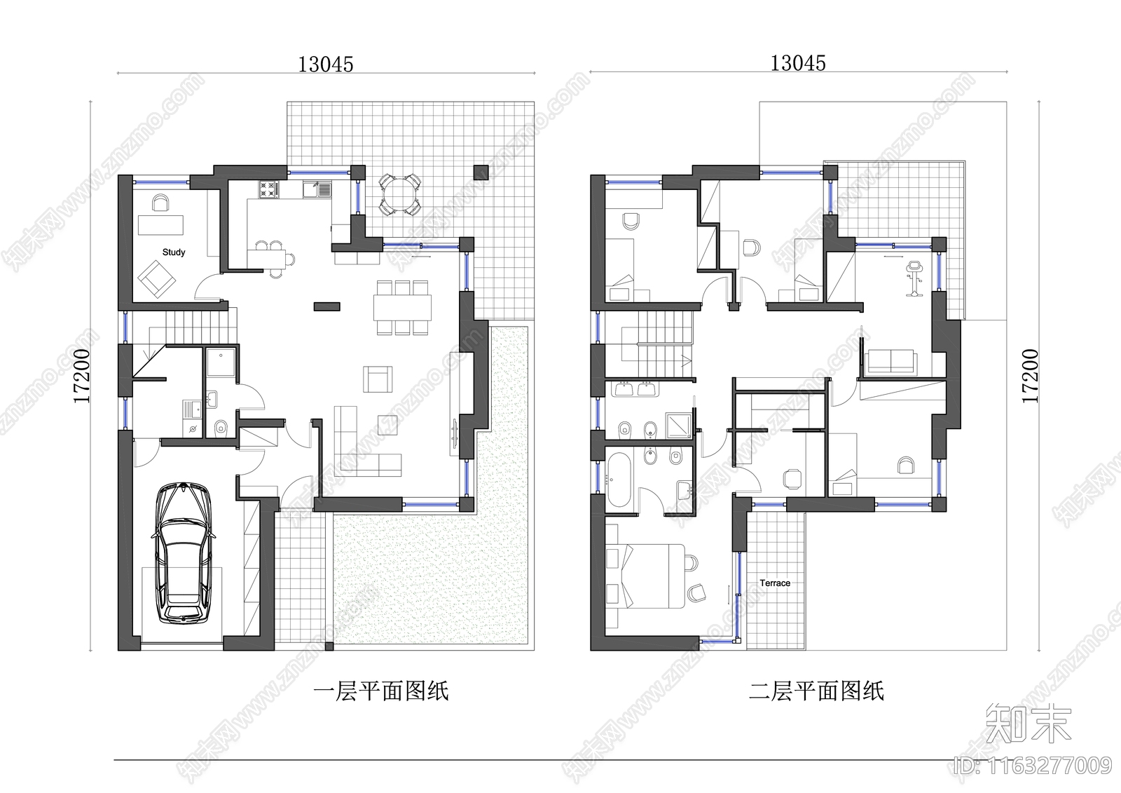 户型优化cad施工图下载【ID:1163277009】