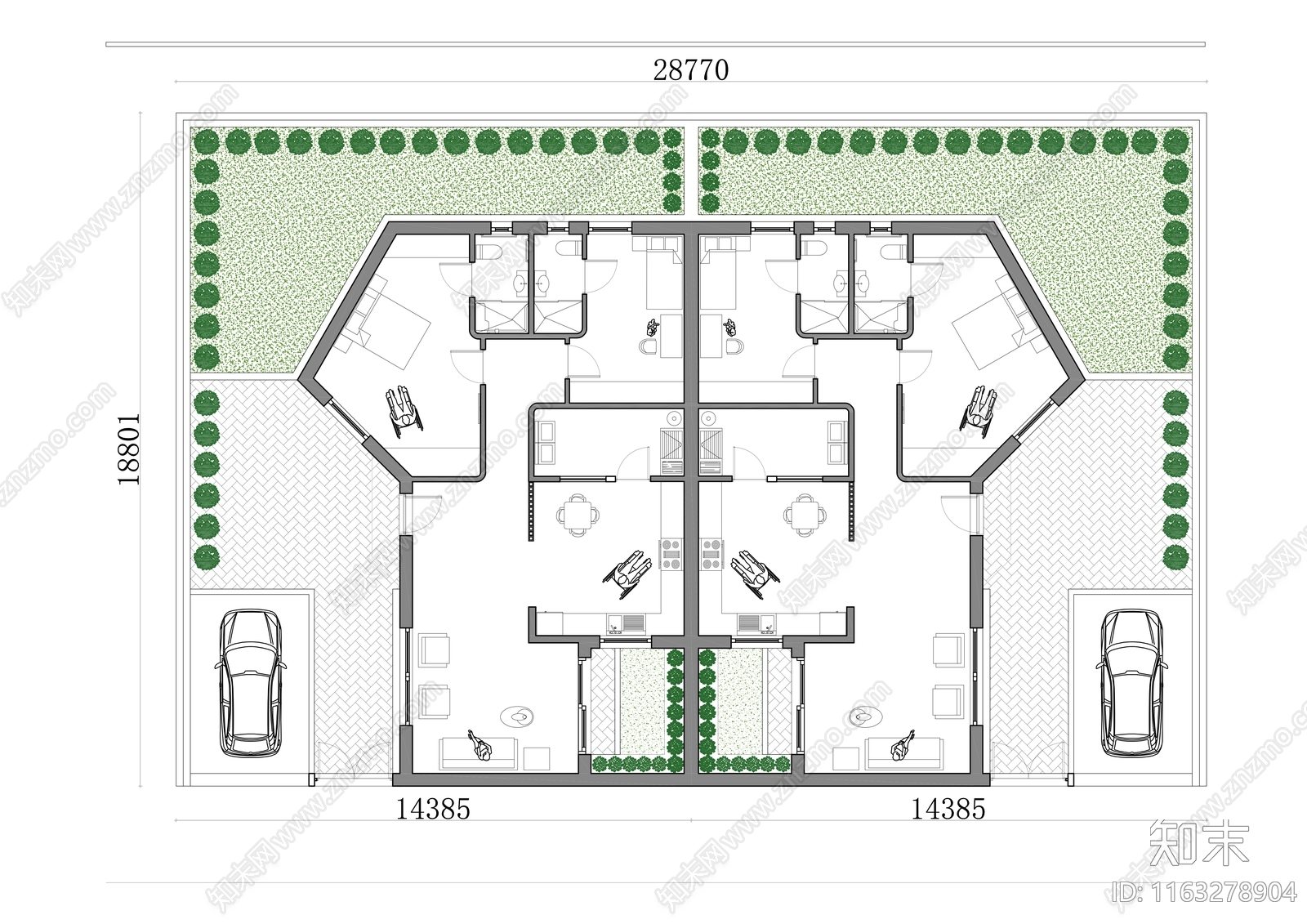 户型优化施工图下载【ID:1163278904】