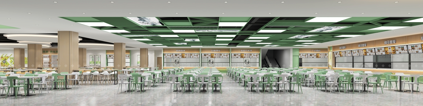 现代其他餐饮空间3D模型下载【ID:1163291037】