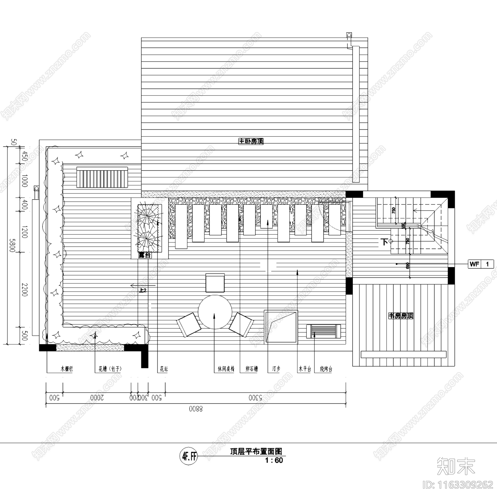 现代简约万科燕南园四层别墅室内家装cad施工图下载【ID:1163309262】