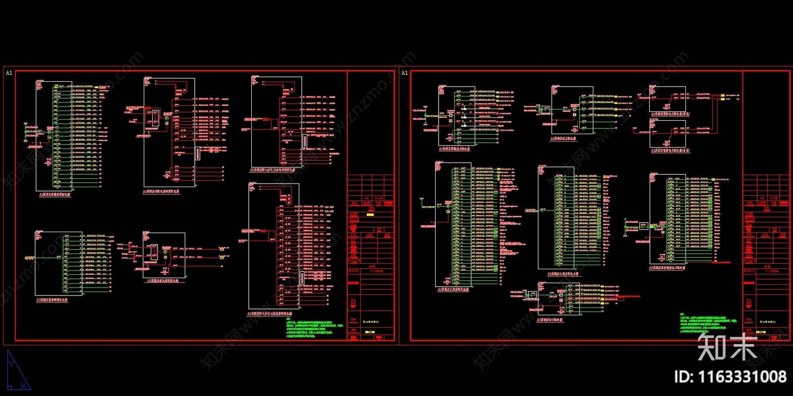 电气图施工图下载【ID:1163331008】
