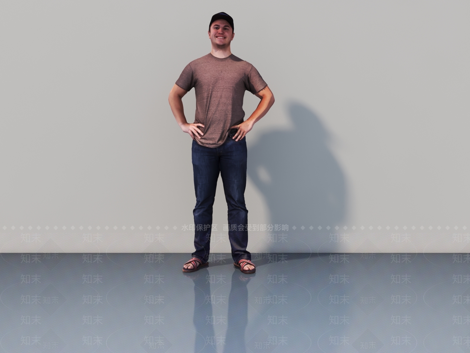 男人3D模型下载【ID:1163332128】