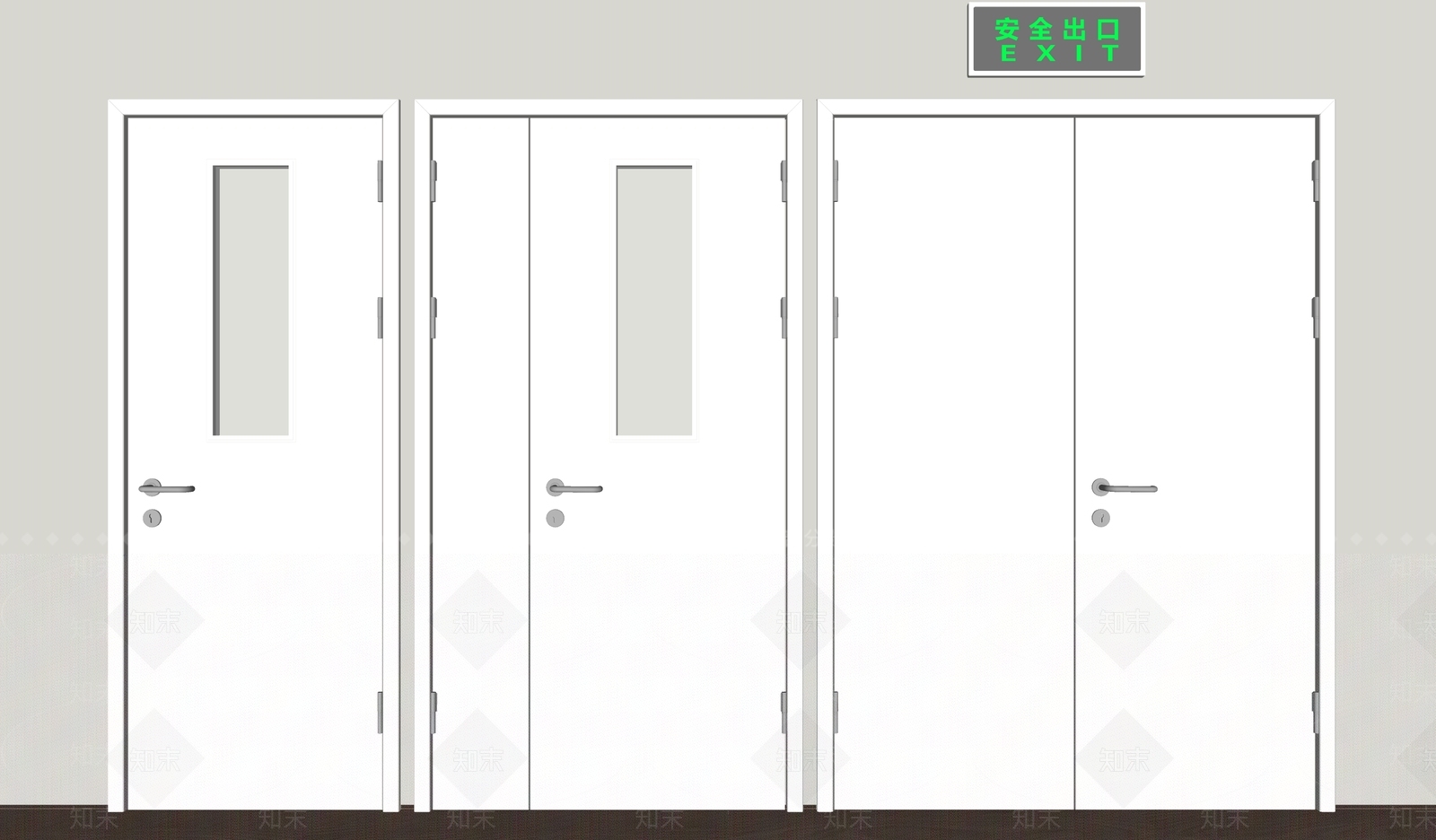 现代其他门SU模型下载【ID:1163429716】