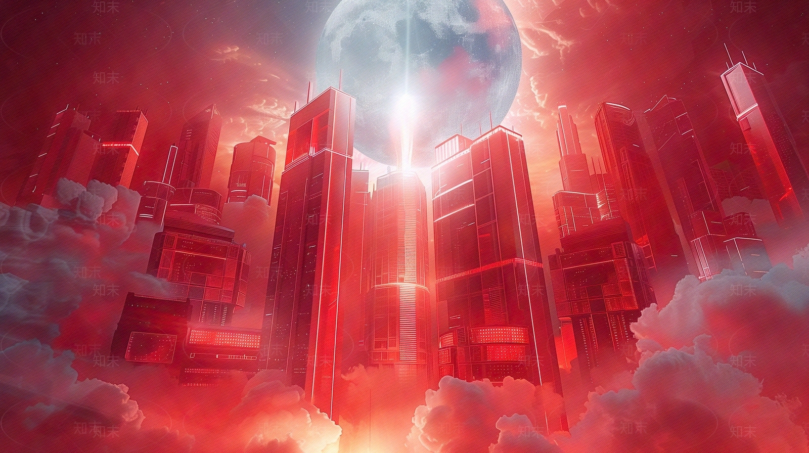 现代城市外景贴图下载【ID:1163455881】