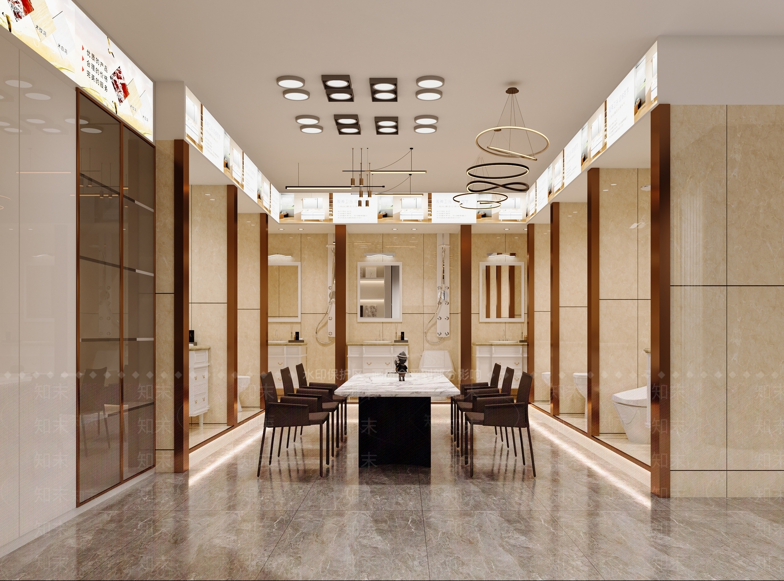 现代简约家居专卖店3D模型下载【ID:1163456804】